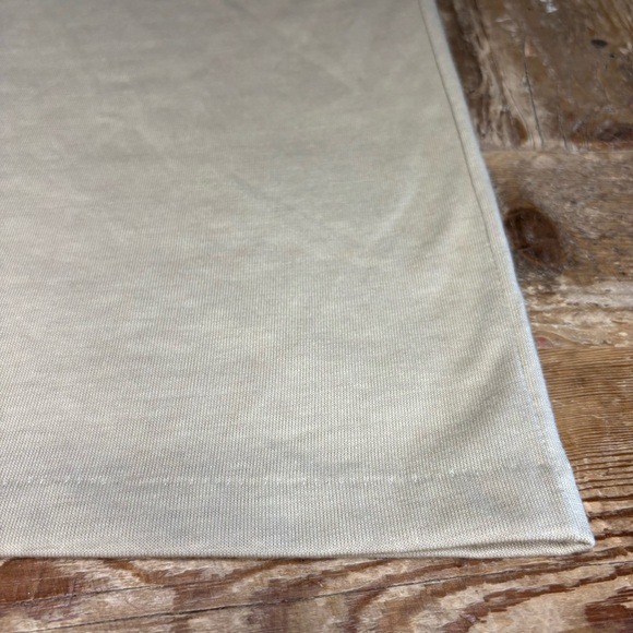 Vintage Adidas Trefoil Ringer V Neck Tan Blue T-Shirt 
USA Single Stitch - Picture 4 of 9